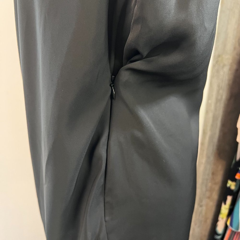 ALL SAINTS Black Aurie Dress Size Size 6 - Picture 9 of 10